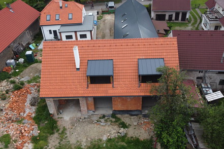 Střecha rodinného domu
