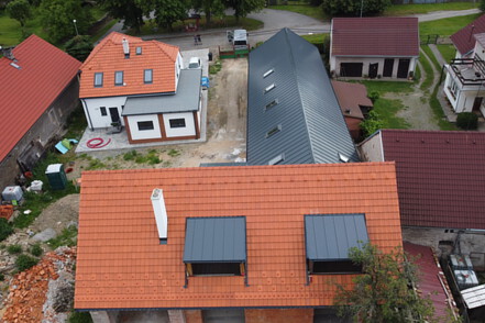 Střecha rodinného domu