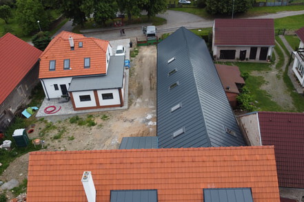 Střecha rodinného domu