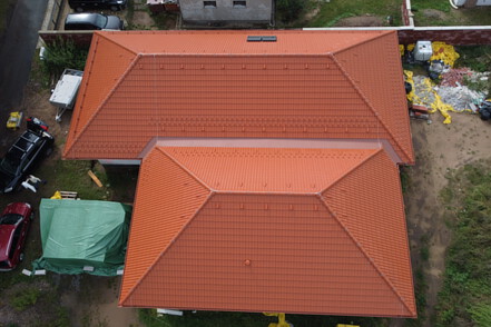 Střecha rodinného domu