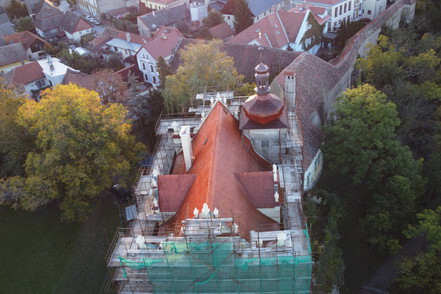 Montáž hromosvodu