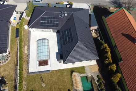 Střecha rodinného domu