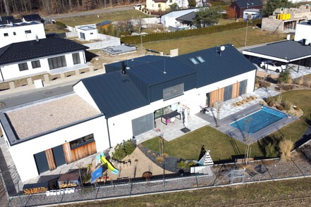 Střecha rodinného domu