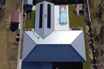 Střecha rodinného domu