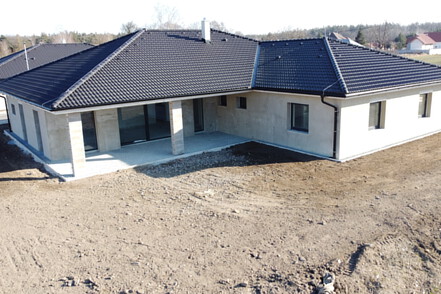 Střecha rodinného domu